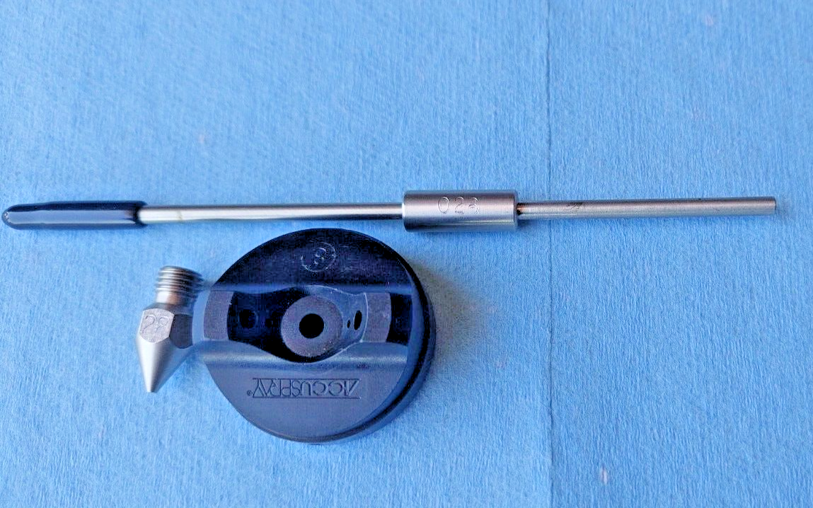 Accuspray Fluid Needle, Nozzle Tip and Air Cap