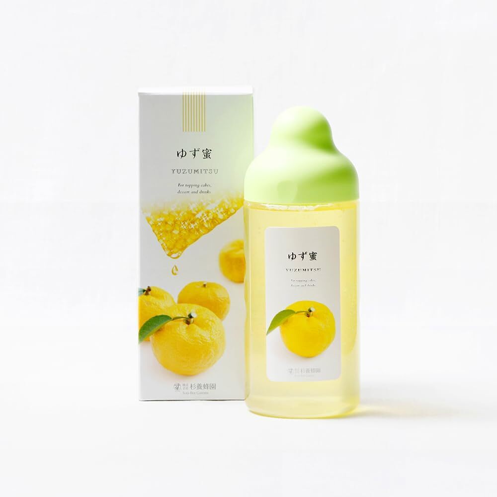 SUGI BEE GARDEN Yuzu Honey 500g × 2 bottles set Drink Syrup Japan F/S NEW