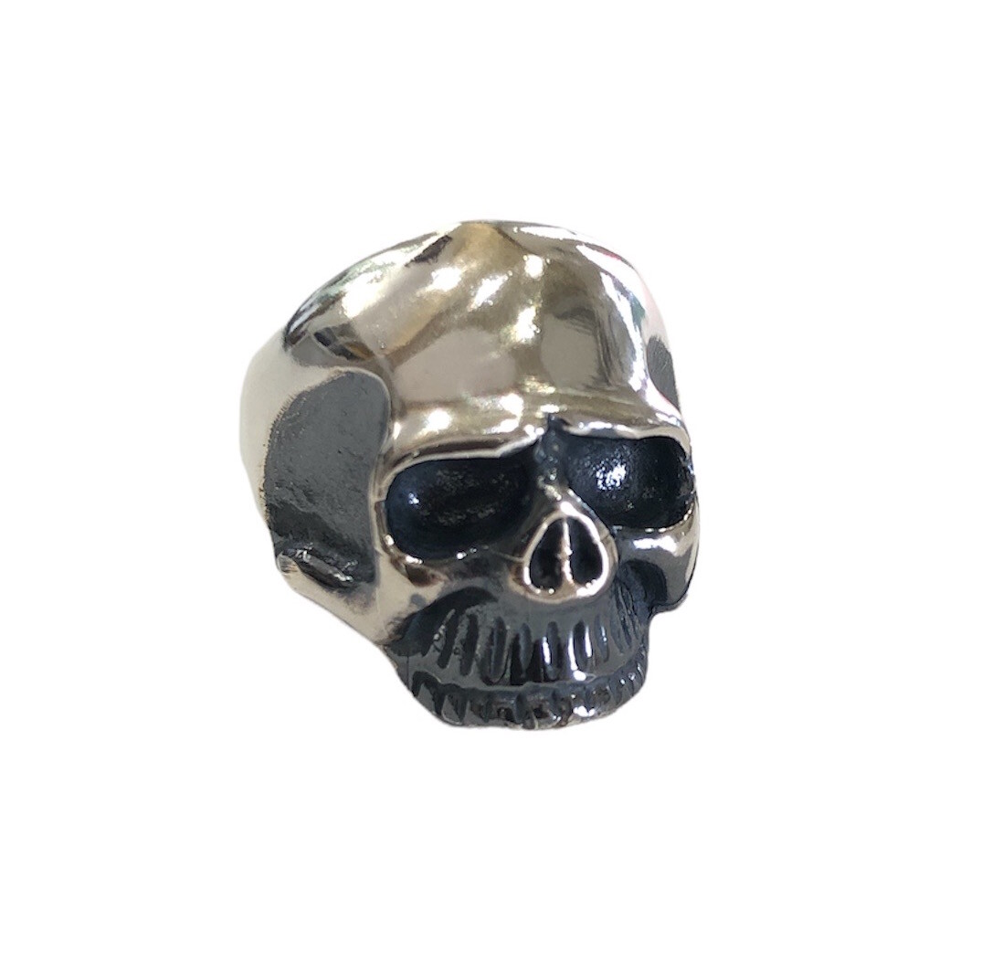 925% Silver Skull Ring - AN08A