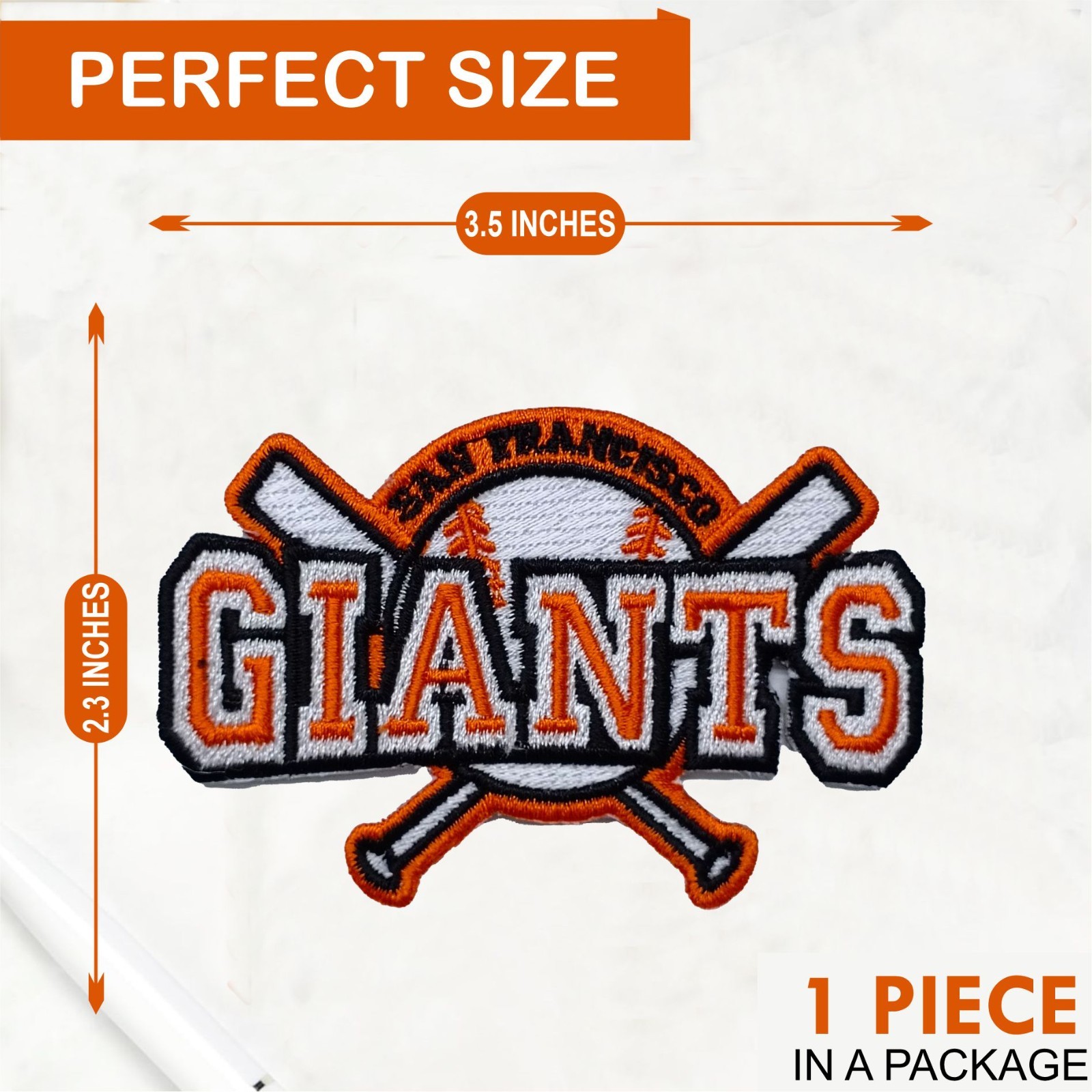 San Francisco Giants MLB Baseball Team Logo Iron On patch-Sew Patch-Embroidered