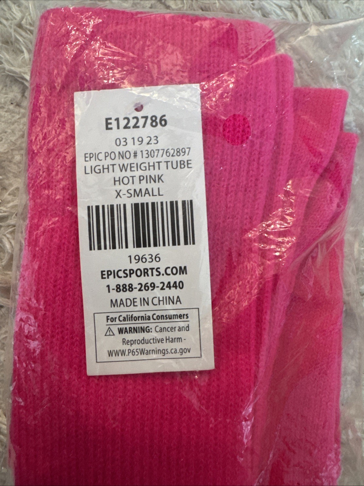 Girls Extra Small, Hot Pink Softball Socks