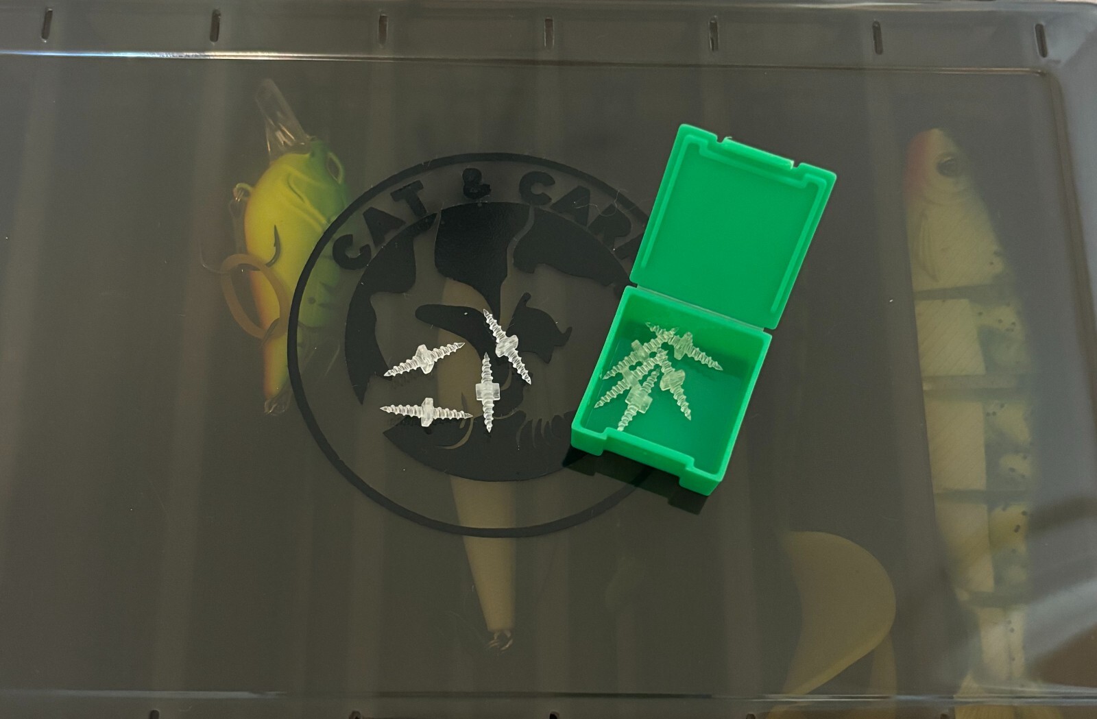 2 Way Screws For Carp Fishing. Double Ended Fishing Screws. Carp Snowman Screws