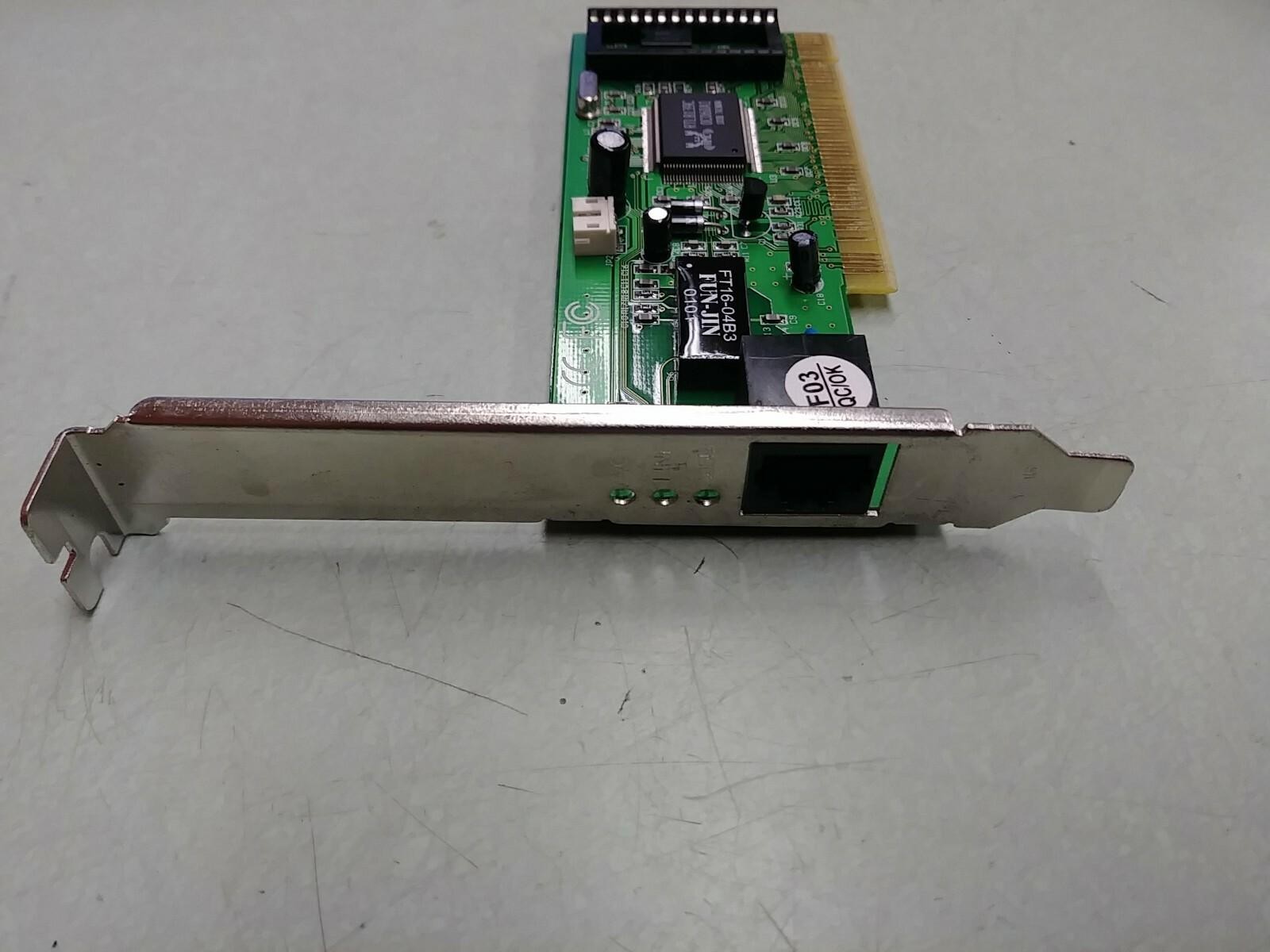 FUN-JIN FT16-04B3 0147 PCI Lan Card