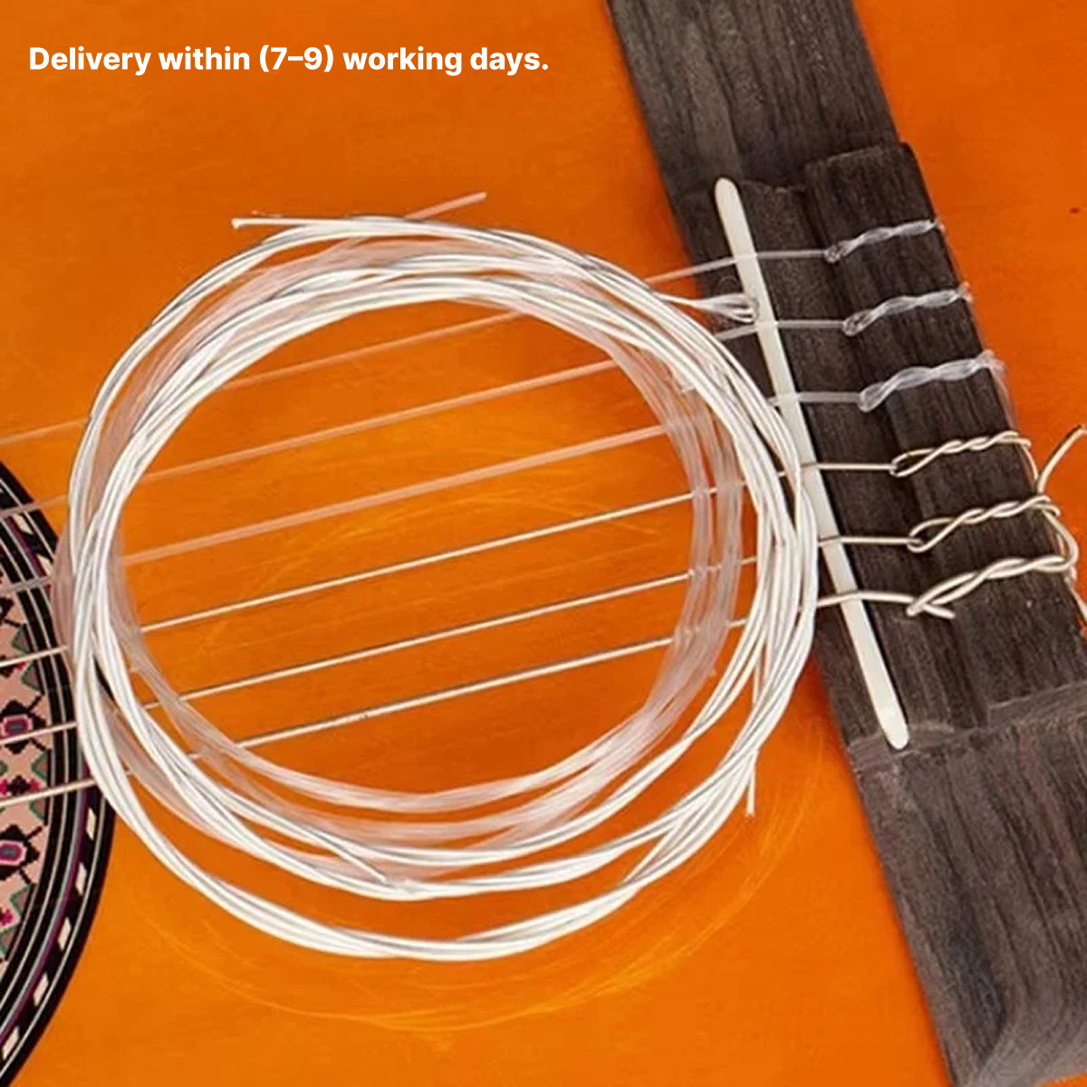 6pcs/Set Nylon Strings Classic Guitar String Great Tone & Hard Tension Strings