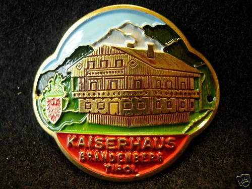 Brandenberg Tirol Kaiserhaus medallion stocknagel G1412