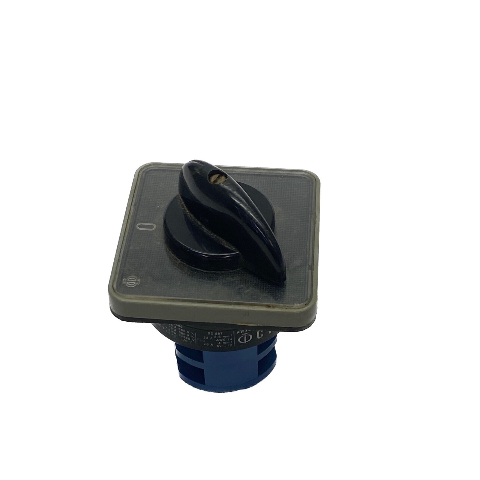 NOS Kraus & Naimer 20A 600VAC 10HP 3PH 2 Pos. Rotary Switch C18 A202