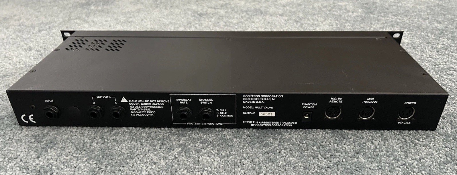 Rocktron Multivalve Tube Series Multi DSP Effects Processor
