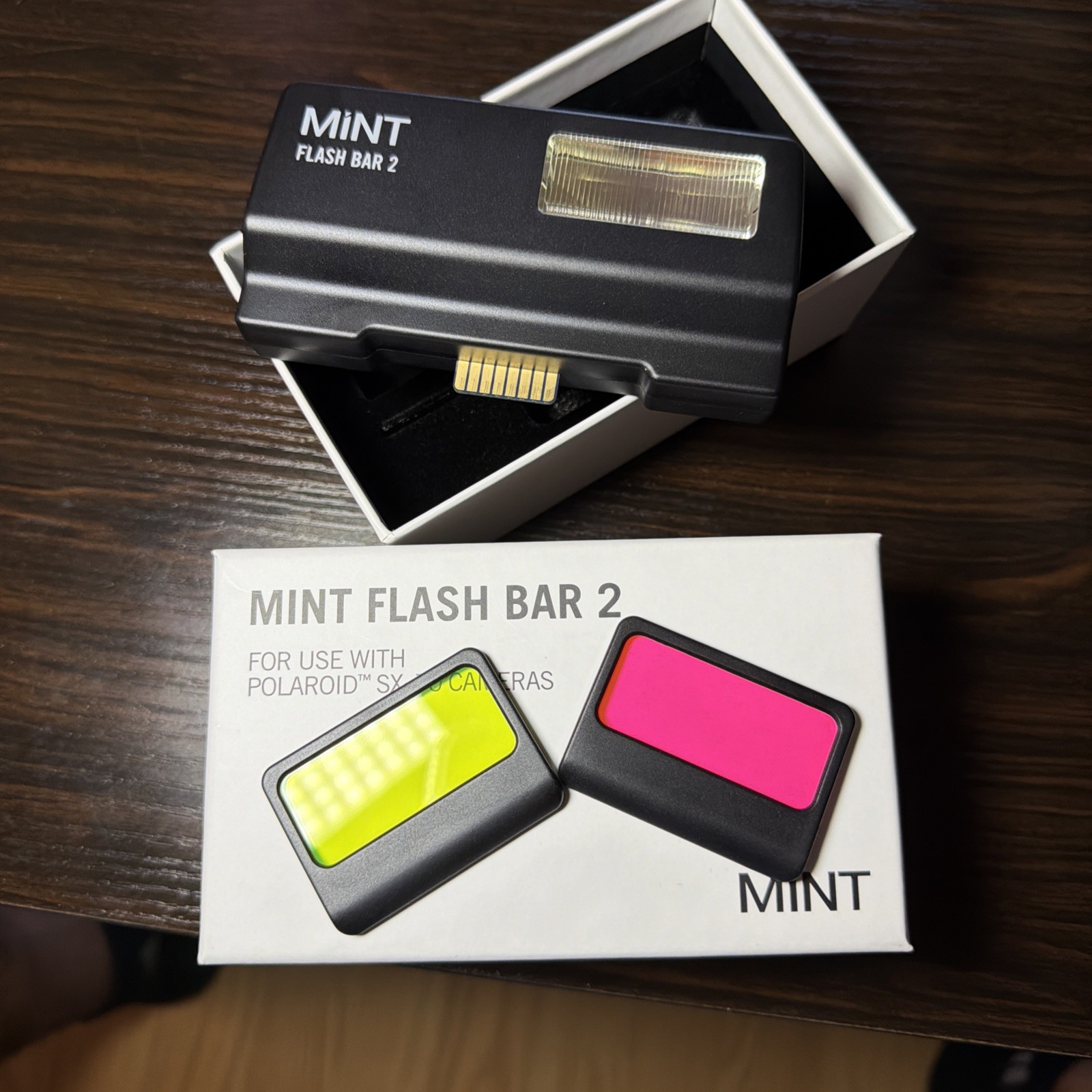 MINT external Flash Bar 2 for Polaroid SX-70 SX70 instant Camera
