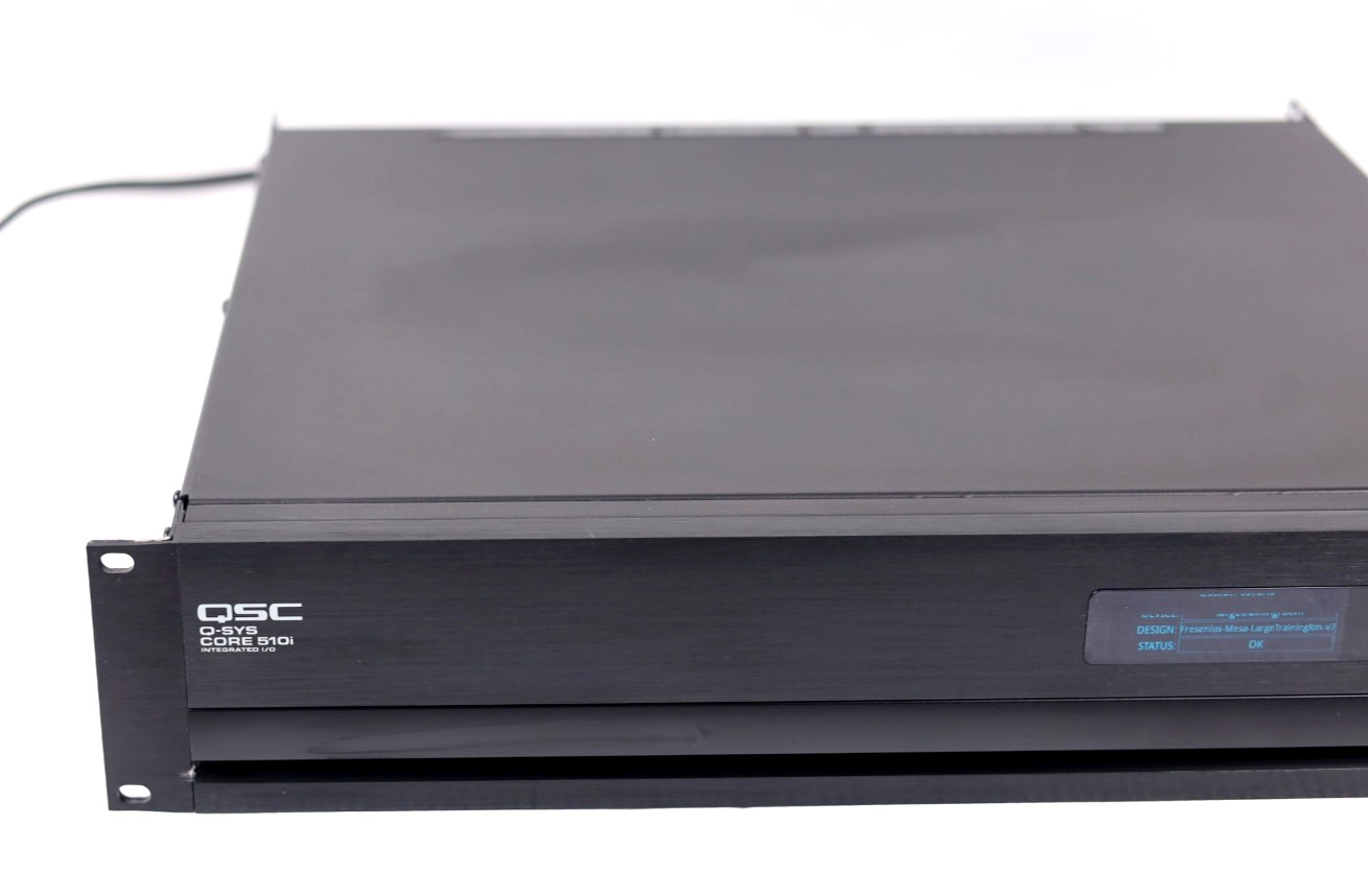 Core 510i Q-SYS Integrated Core Processor W. COL4 & 2x CIML4 Cards u416