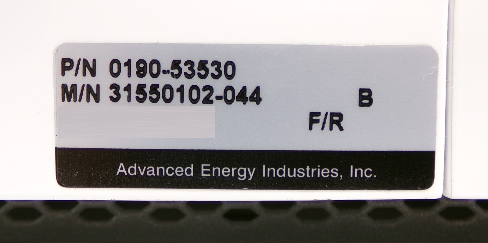 Paramount MF 5002 AE Advanced Energy 31550102-044 RF Generator Working Surplus