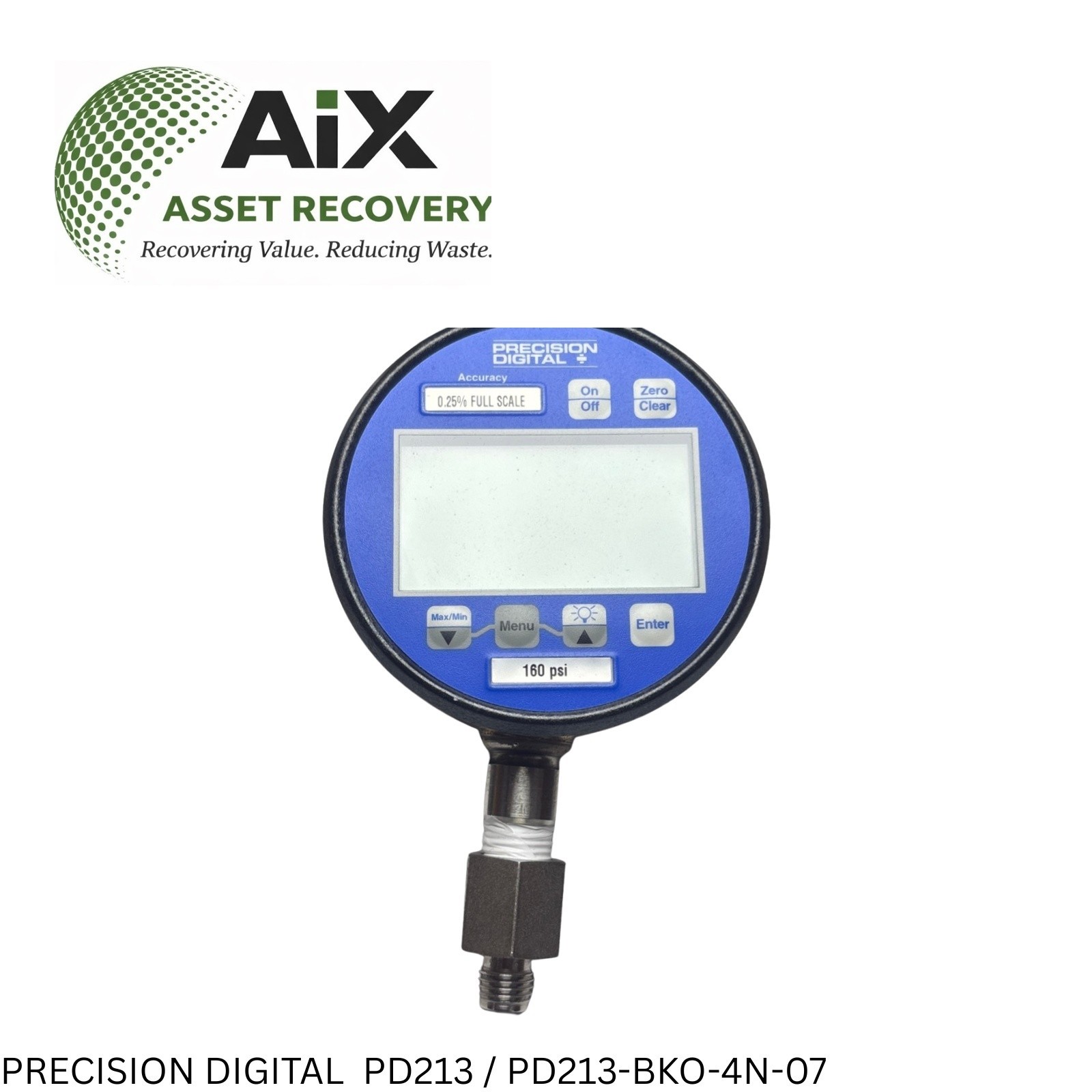 Precision Digital PD213 PD213-BKO-4N-07 Digital Process Controller Meter