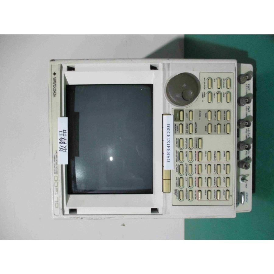Yokogawa DL1300 Digital Oscilloscope 4 Channel 100MHz 7011-10-1-M Japan Used