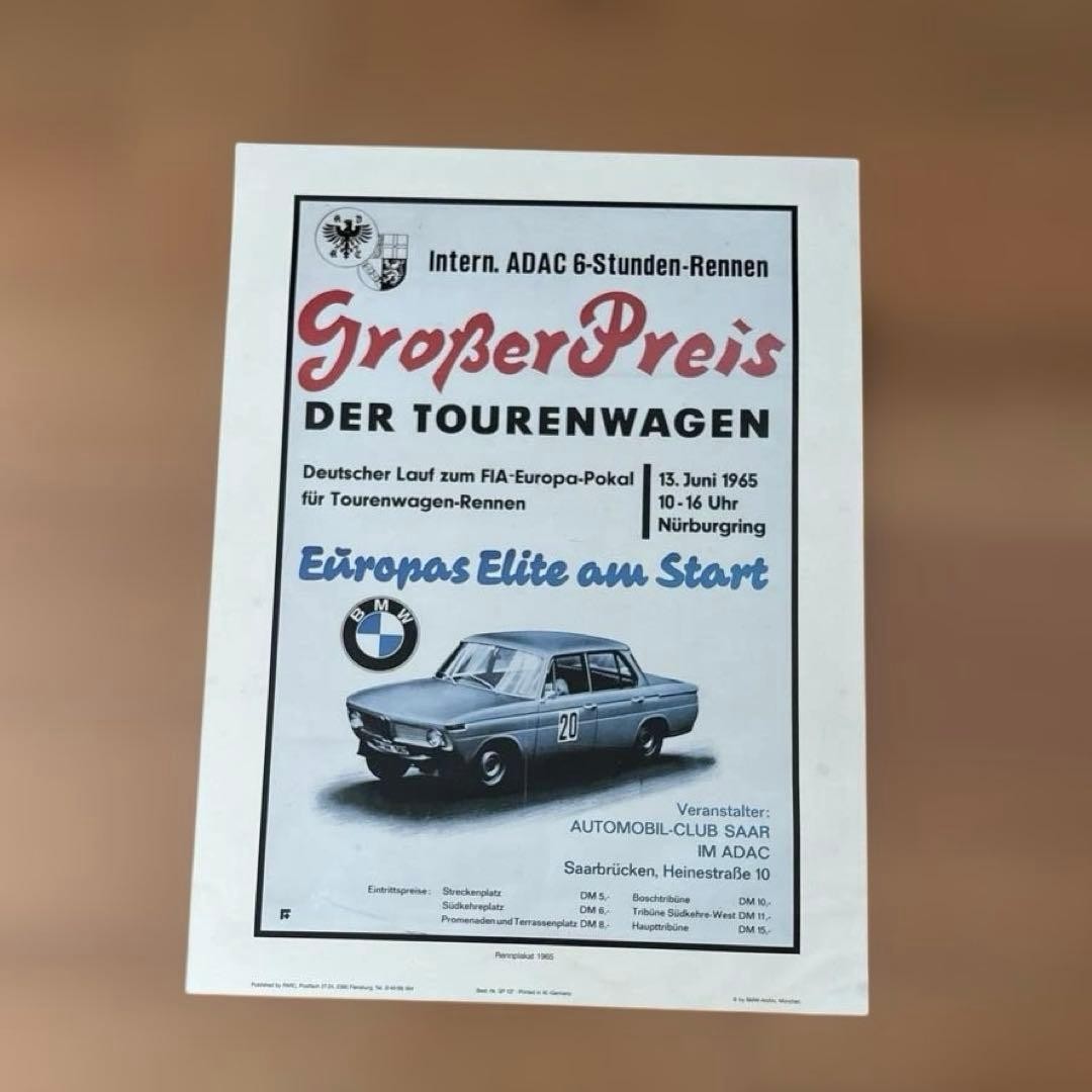 BMW classic poster