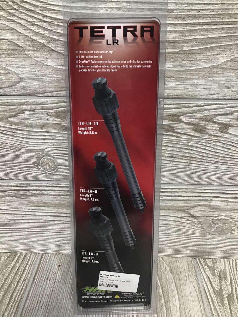HHA Tetra LR Stabilizer 6"