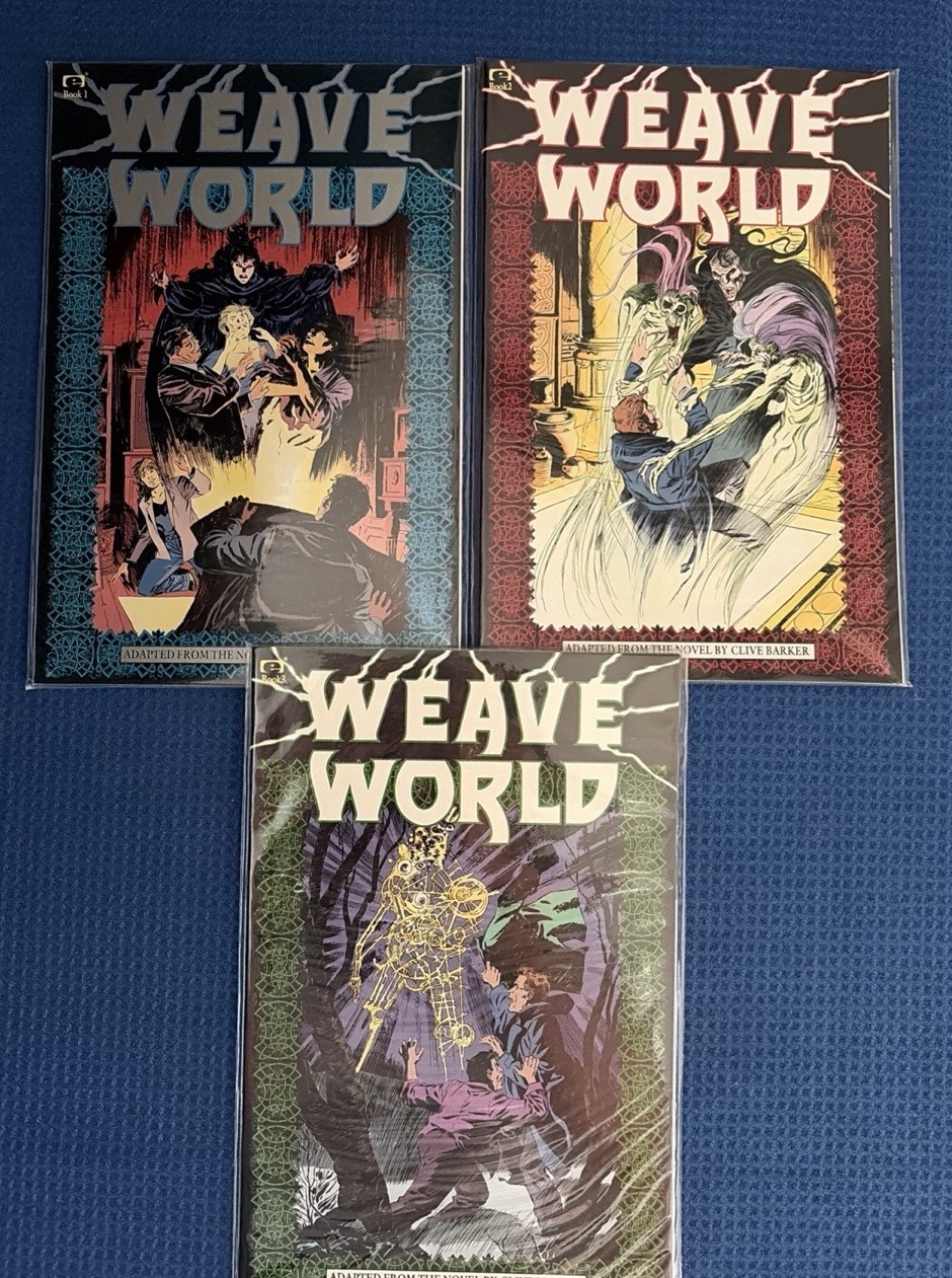 Clive Barker's Weave World- Epic Comics- #1-3; Free Ship LB1