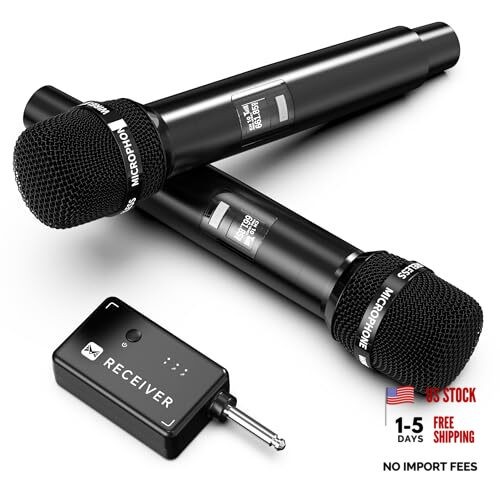 Wireless Microphones, Wireless Microphone with One-to-One Chip Connection,