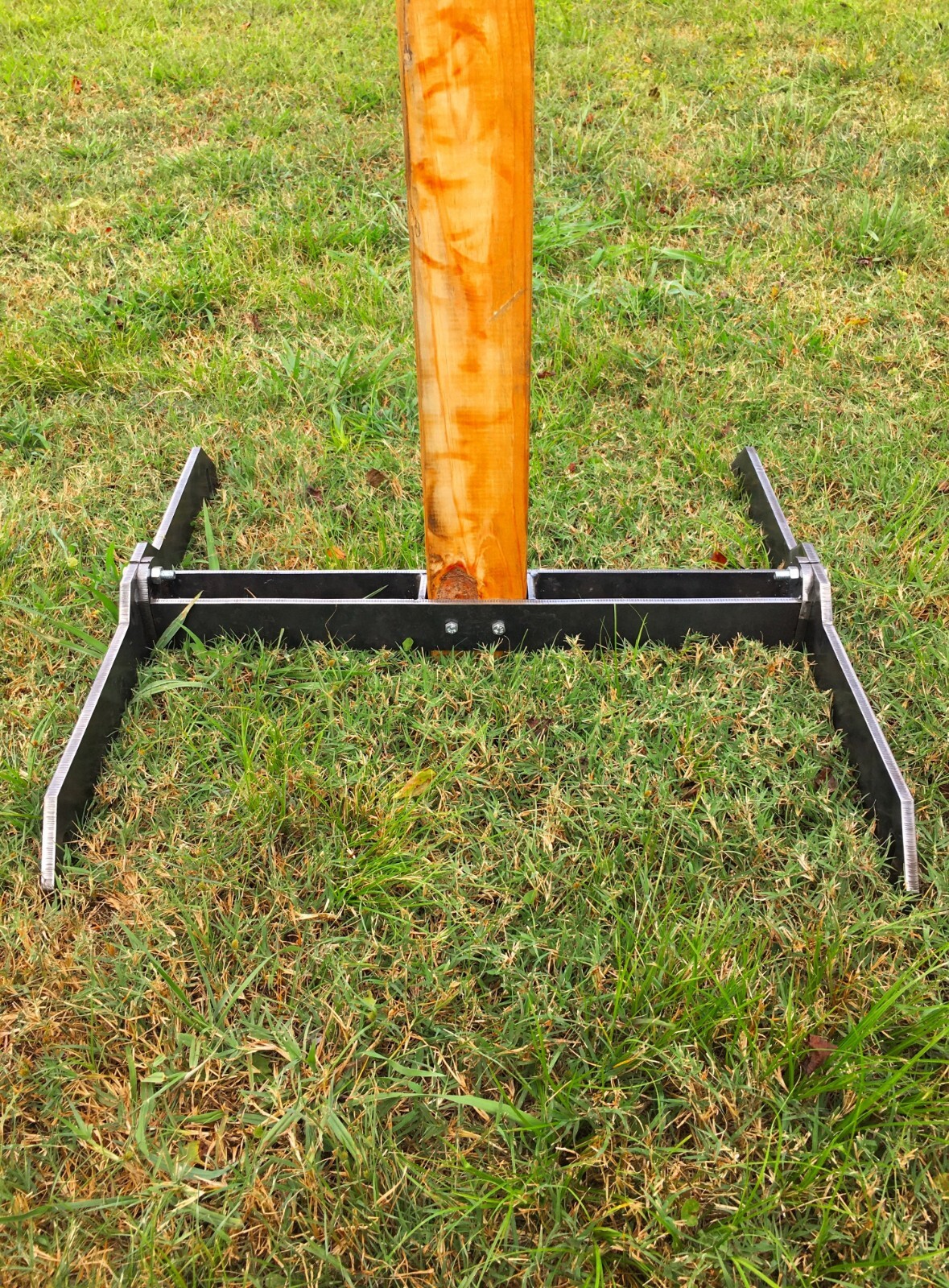 ZIPPER 10"x24" 3/8" AR500 STEEL HOSTAGE REACTIVE SHOOTING TARGET w/ 2x4 STAND