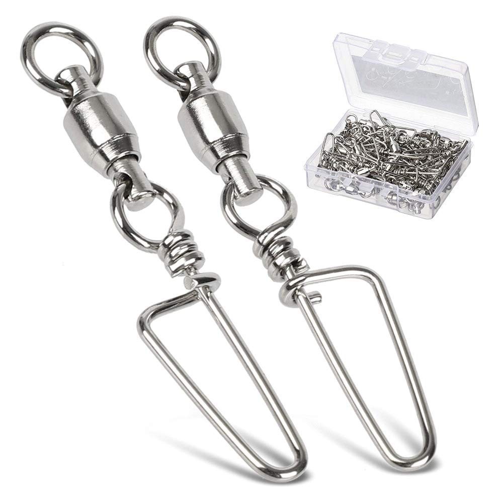 High Strength Ball Bearing Swivels - Stainless Saltwater Corrosion Resistant ...
