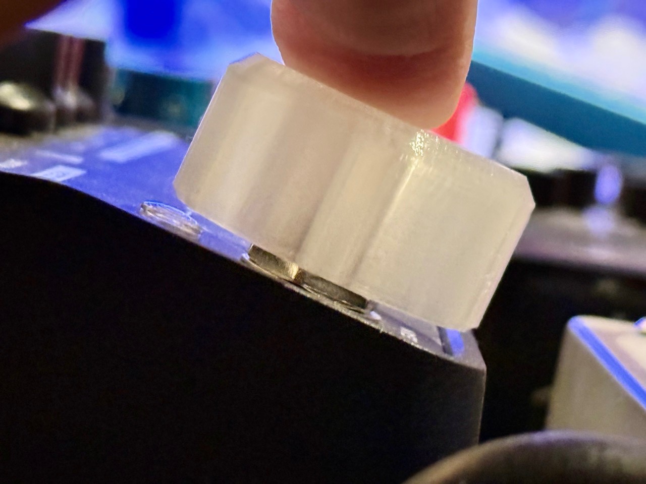 Translucent Guitar Pedal Topper (10mm Switch) - Single Topper