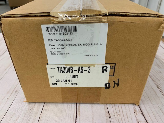 C-Cor 1310 Optical Mod Plug In Forward Path Transmitter TA304B-AS-3 NEW