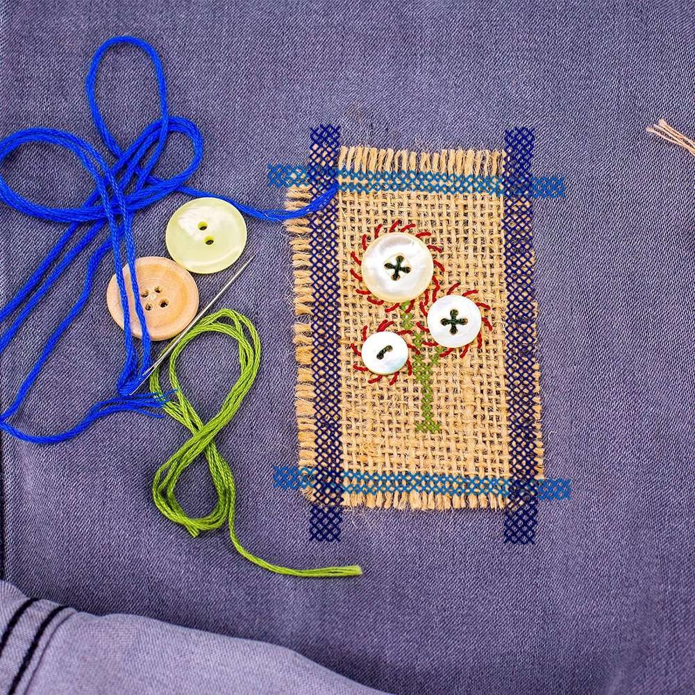 Darning Kits Machine with Threads, Complete Darning Kit for Beginners9938