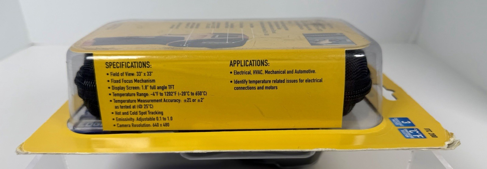 AMES INSTRUMENTS PRO Thermal Camera Infrared Digital Imaging Camera 58111