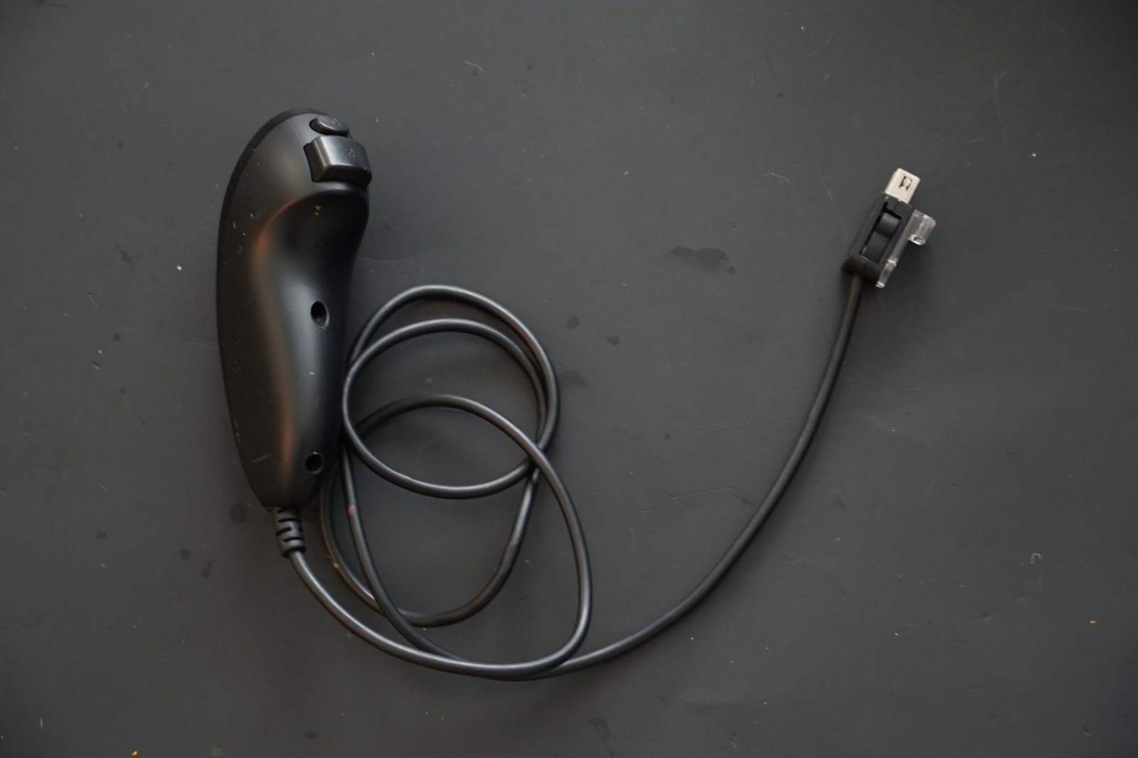 NINTENDO Wii BLACK NUNCHUK
