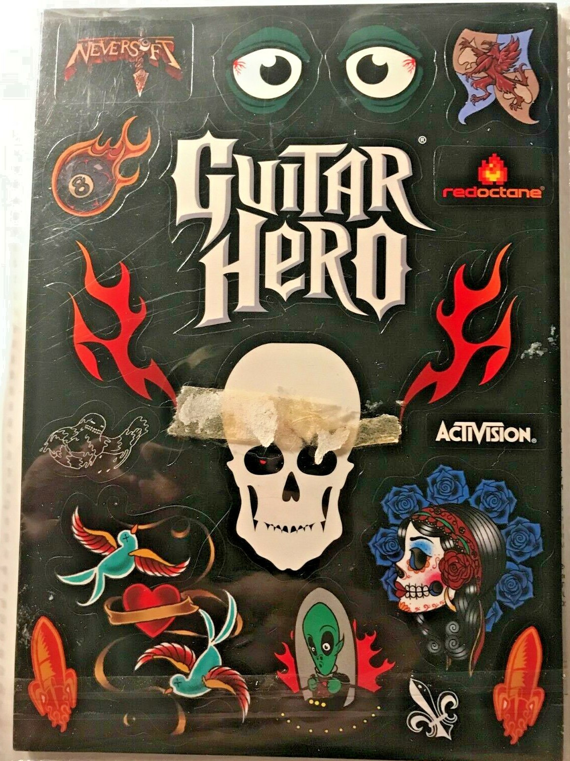 Guitar Hero Stickers: Activision, Video Games, Rock Star