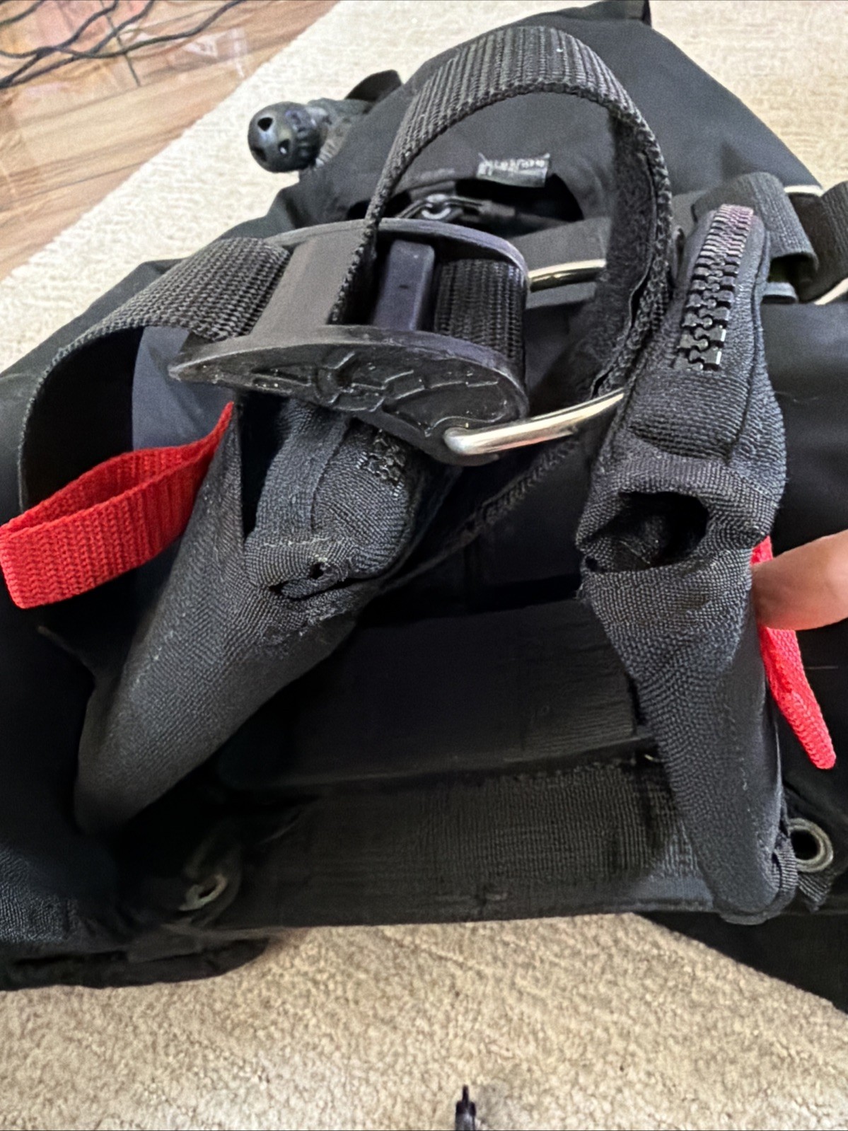 Zeagle Escape Large Diving BCD Buoyancy Vest w/ Attachments