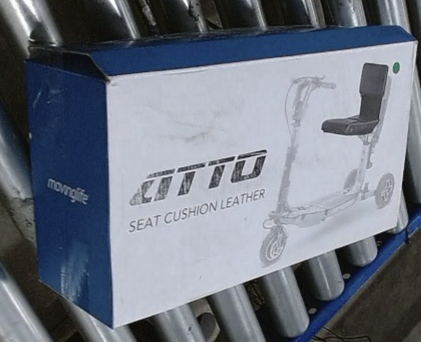 ATTO Padded Cushion for Extra-Comfy Experience (Black)for Electric Scooters