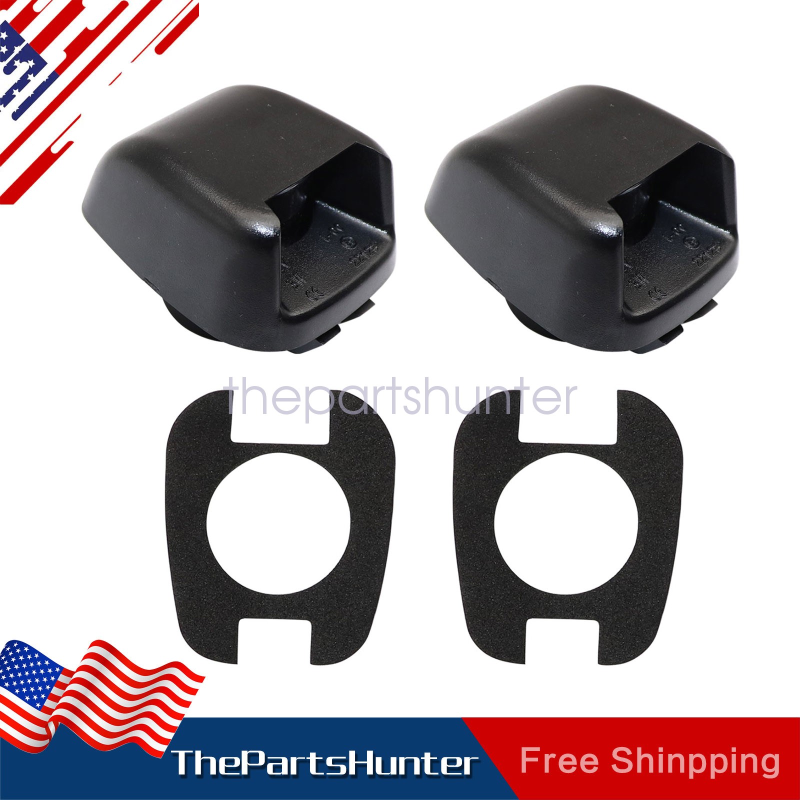 For 2007-2021 Nissan Frontier Rear Bumper Lamp License Plate Light Cover Shell
