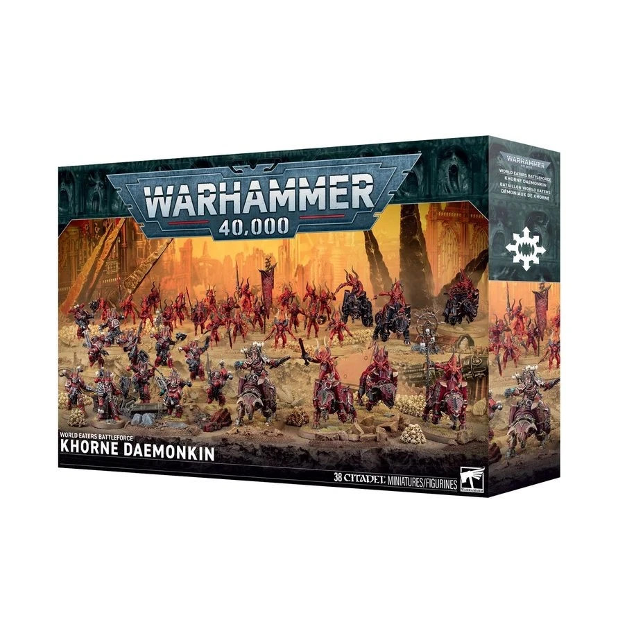 WH40K - World Eaters - Khorne Daemonkin Battleforce - IN HAND - BRAND NEW