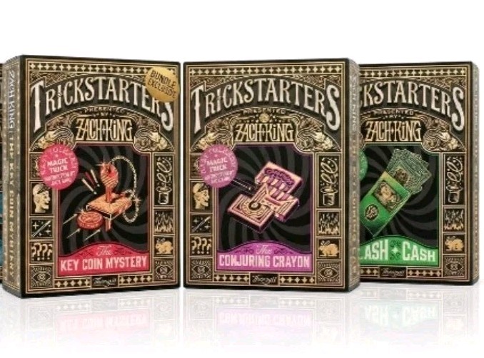 theory11 Trickstarters Magic Kit Bundle 3 Magic Tricks - Zach King Easy To Learn