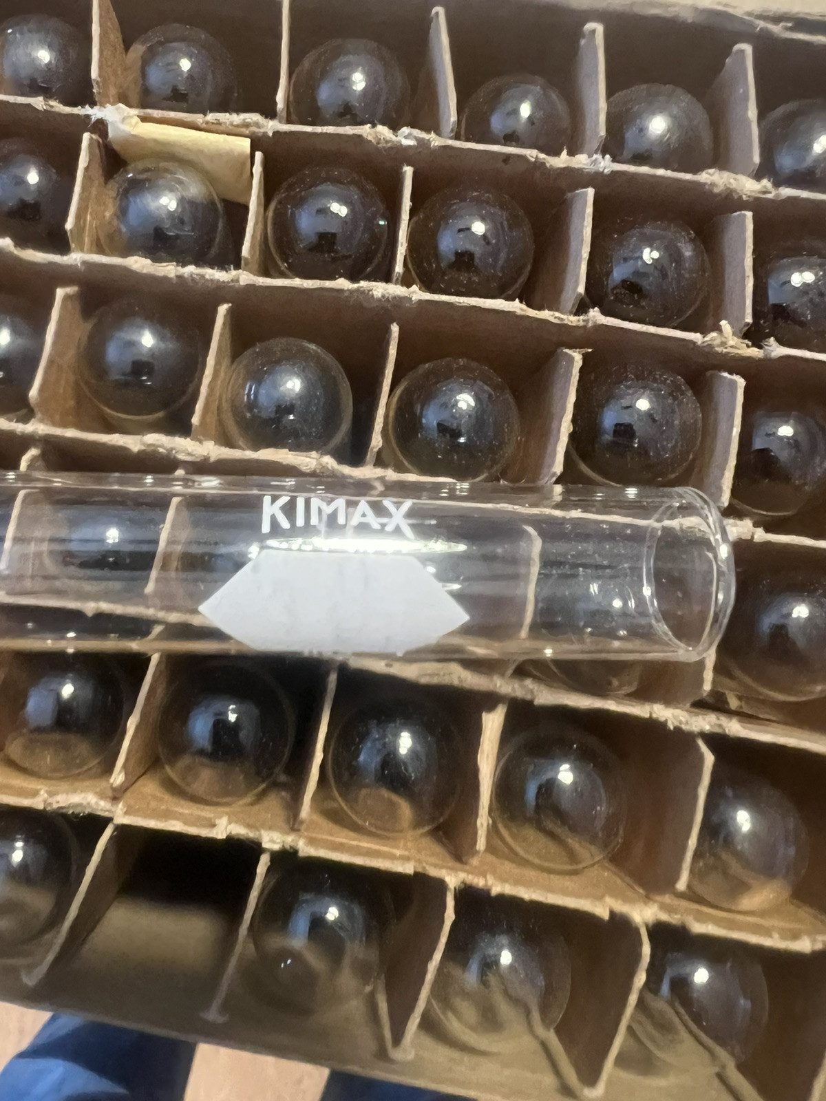 60 NOS Kimble Culture Tubes 18 x 150mm 45048