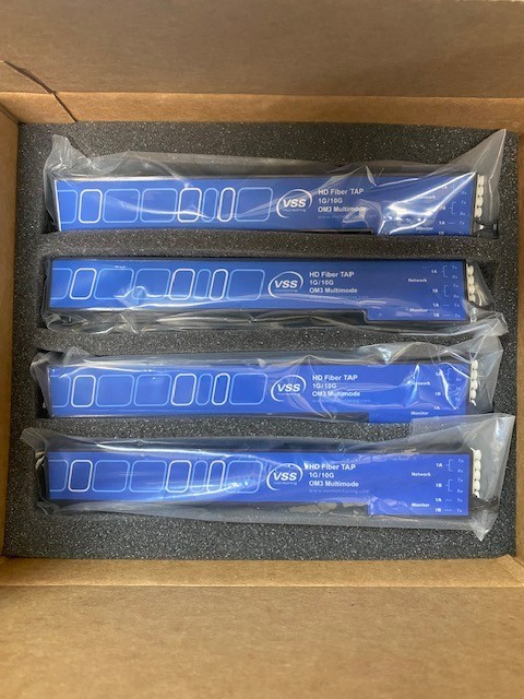 VSS Monitoring HD Fiber TAP 1G/10G  Mulimode OM3 MM 50:50,LC P/N Vf_01224