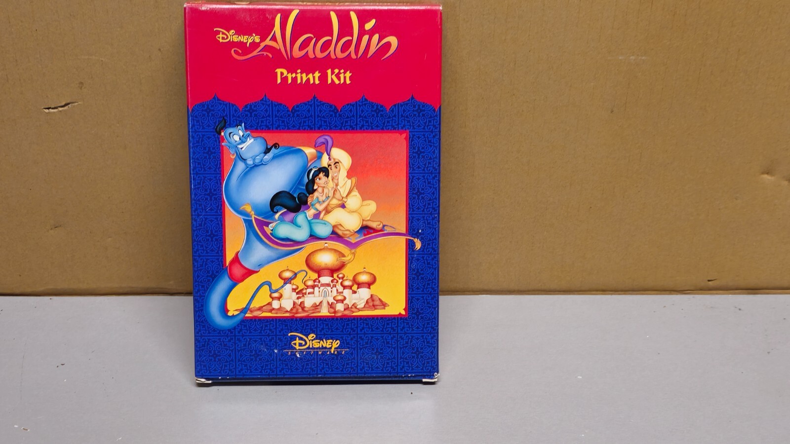 Big Box Software Disney Aladdin Print Kit IBM 3.5