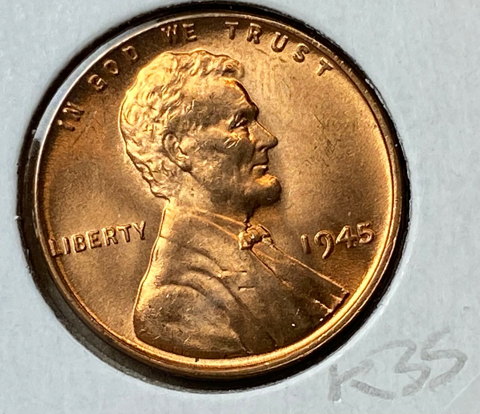 1945 BU Lincoln Red K35