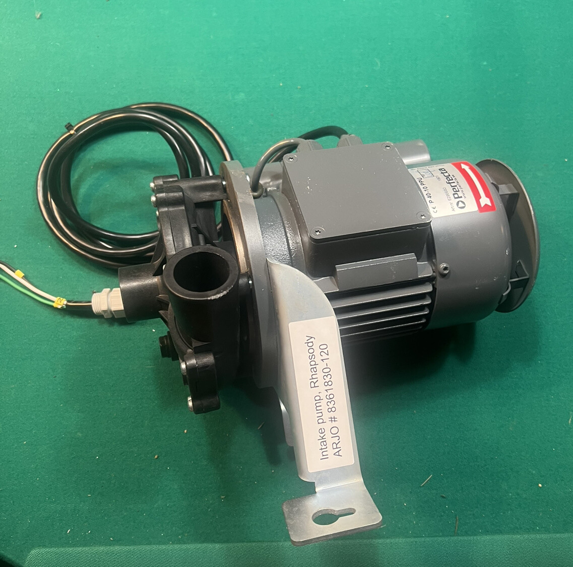 NOS ArjoHuntleigh Rhapsody water intake pump 8361830-120