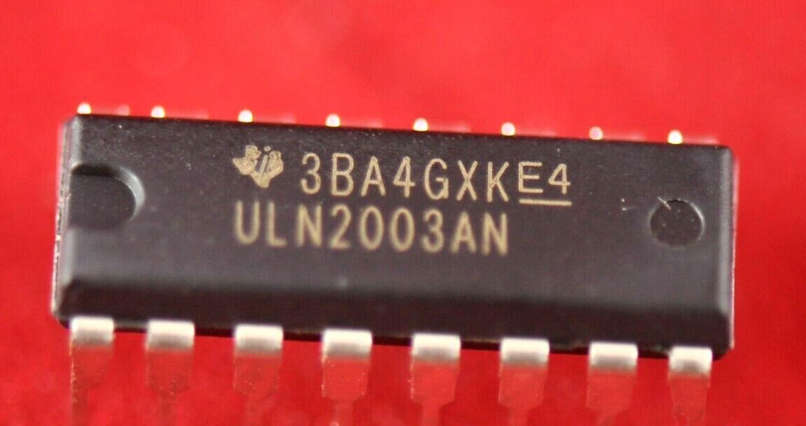 10) ULN2003AN TI DIP-16 IC Darlington NPN Transistor Array Texas Instruments M
