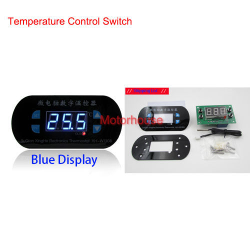 DC 12V Digital LED Microcomputer Thermostat Controller Switch Temperature Sensor
