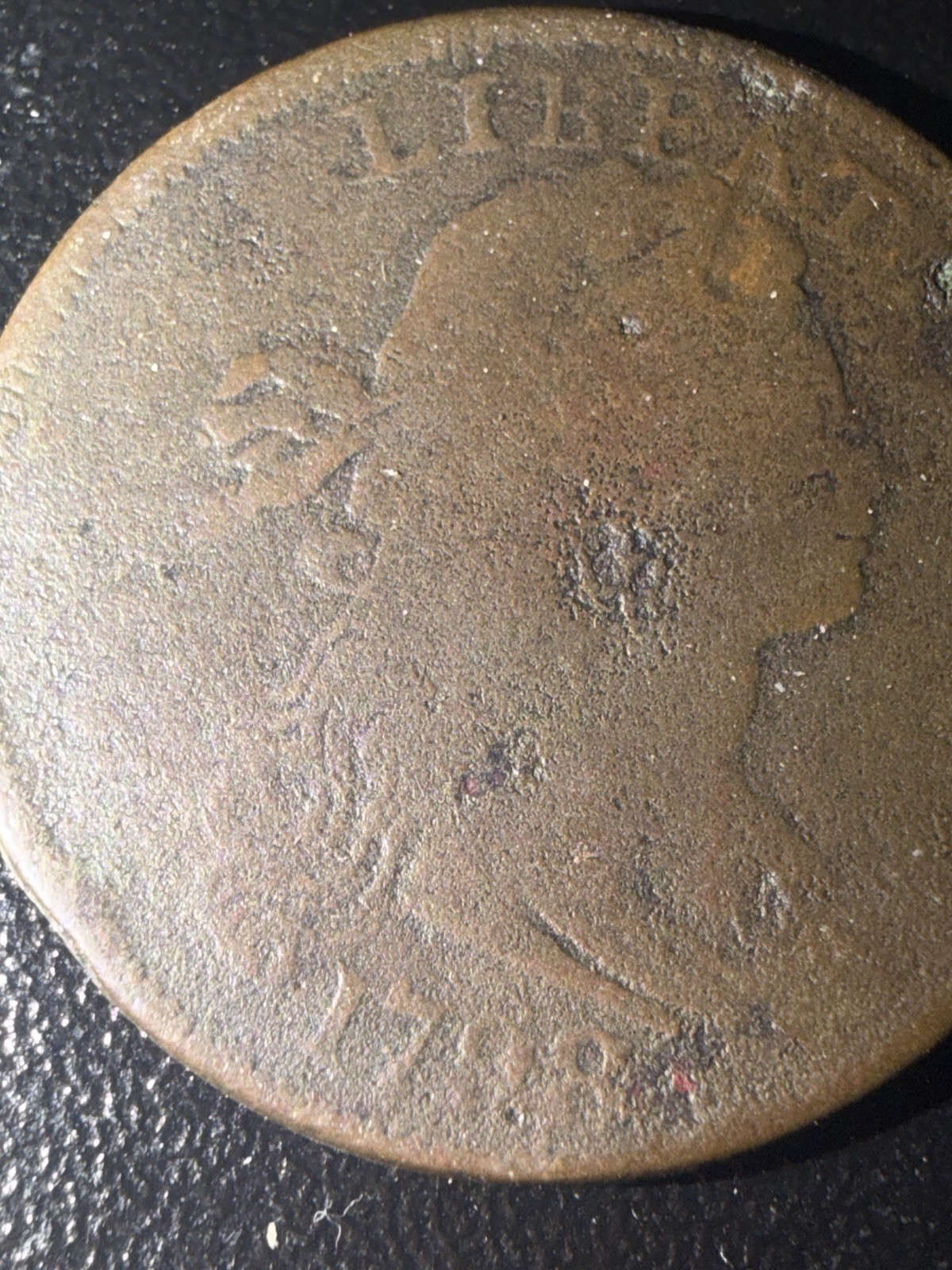 1798 1st Hair Style Large Cent G