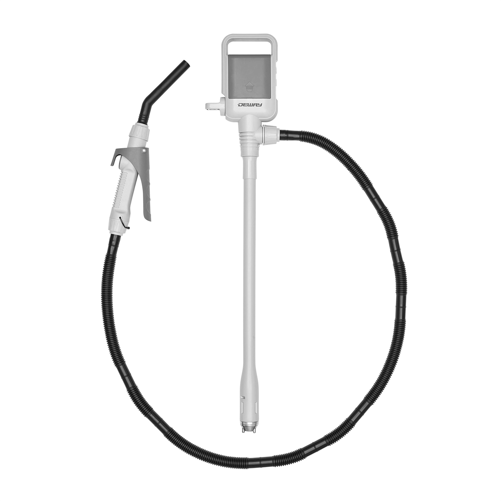 Deway Automatic Battery-Powered Transfer Pump with User-Controlled Nozzle