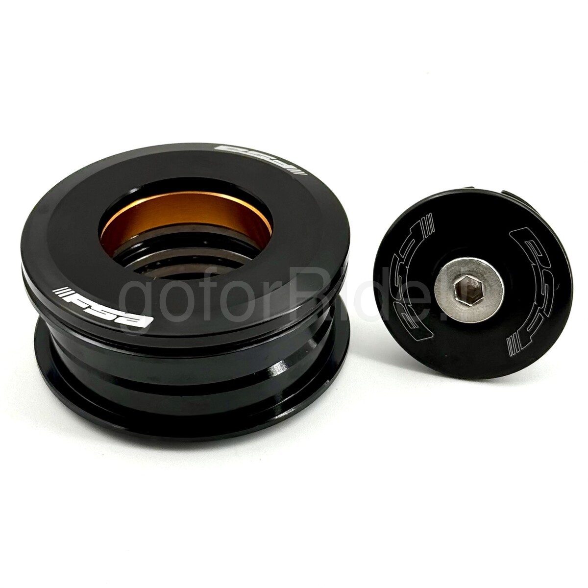 Fsa MTB Bike ZS Reducer Headset Orbit Z 1.5R,1.5~1-1/8" Steerer+Top cap, OD 55mm