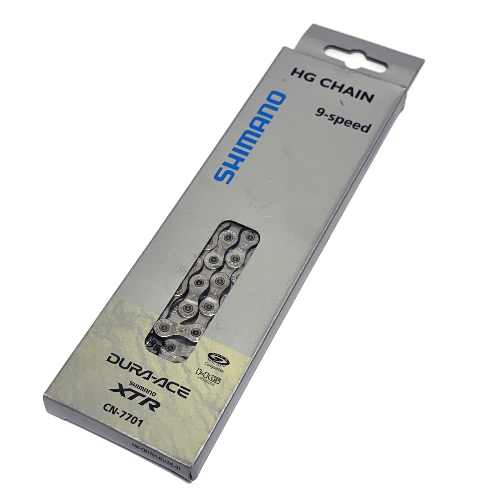 NOS Shimano Dura Ace / XTR 9 Speed Chain - CN-7701 - 114 Links Boxed