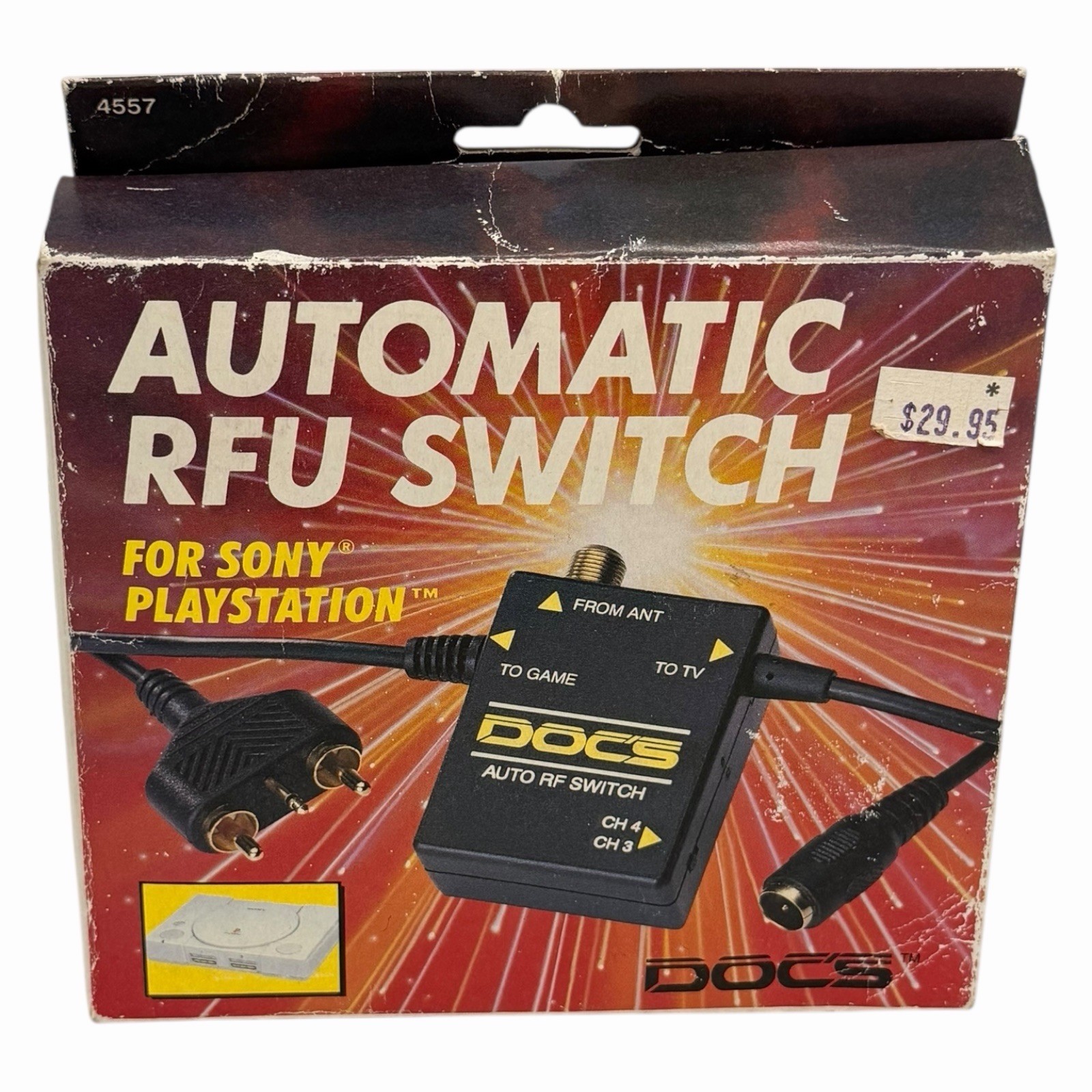 DOCS Automatic RF RFU Switch for PS1 In Original Box