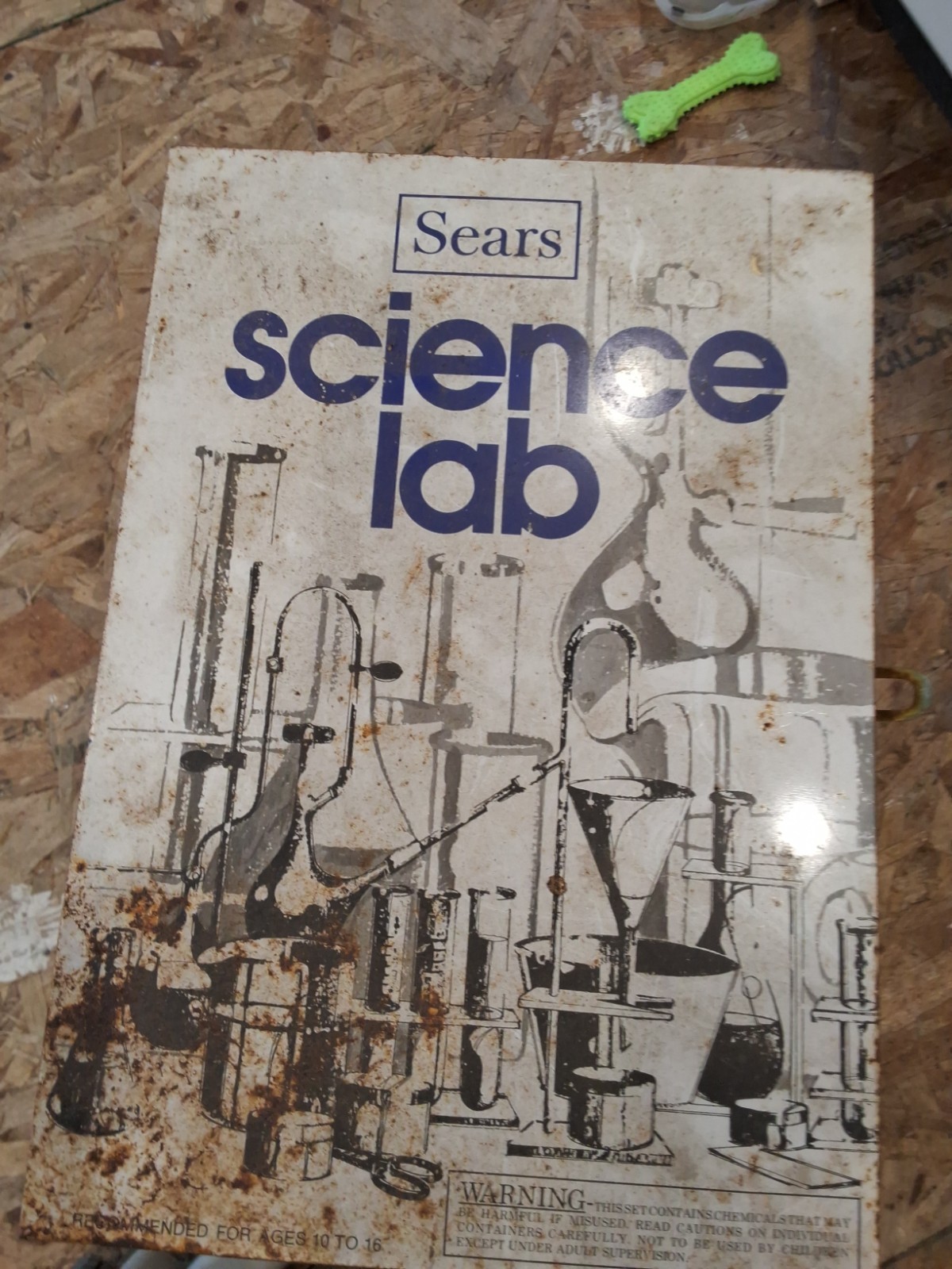 Vintage Sears Science Lab Chemistry Set w/ Original Manual Never Opened