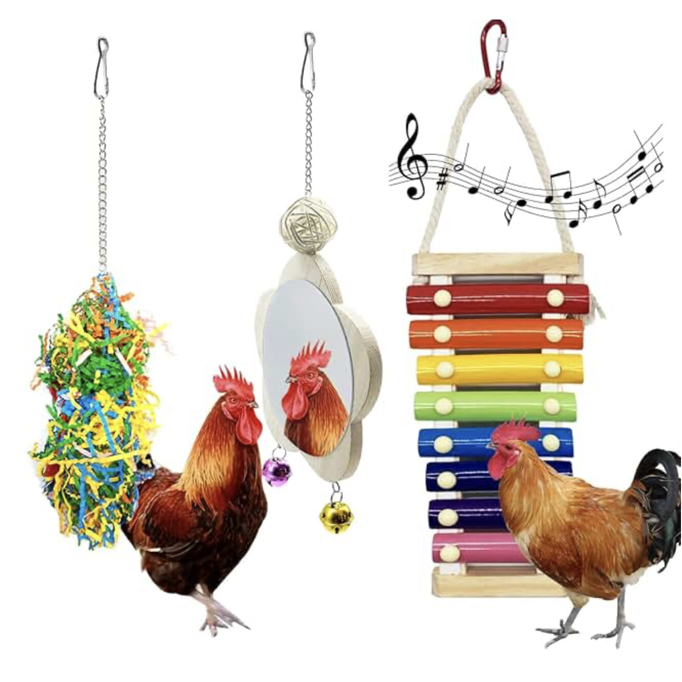 Drip Depot 3 PCS Chicken Toy Kit