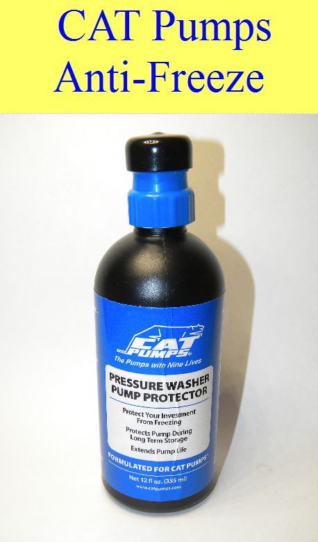 Carpet Cleaning - CAT Pump Anti-Freeze