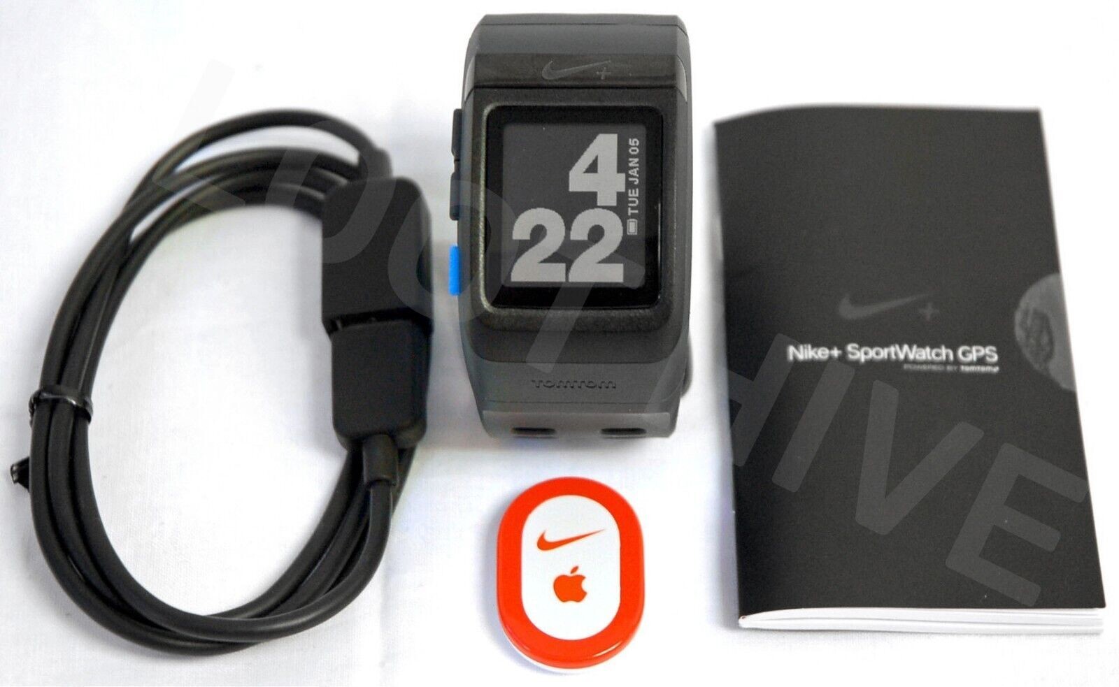 Nike+ Sport Watch BLUE/Black & SHOE POD TomTom GPS plus running smartwatch 38mm