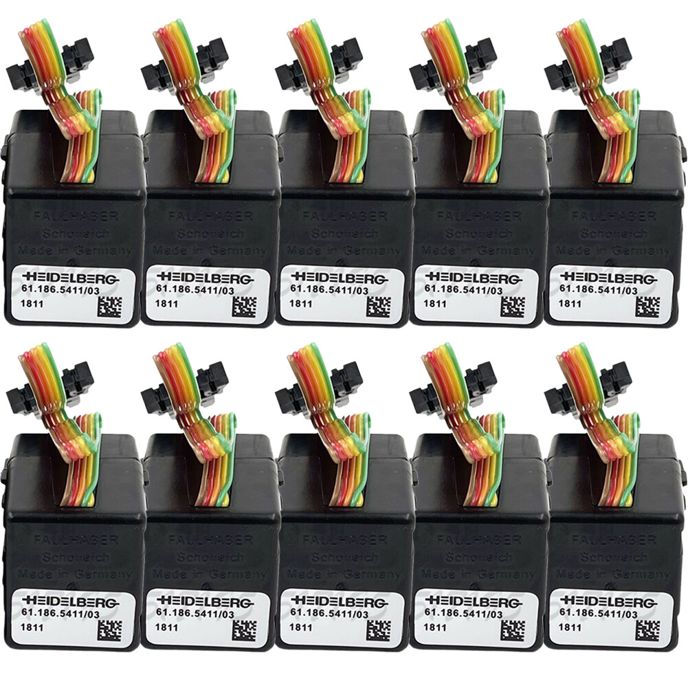 10pcs 61.186.5411 Ink Fountain Motor 24V Geared Heidelberg Printing CD102 XL105